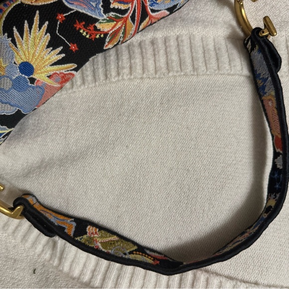 2022 Embroidered Zodiac Dior Saddle bag - Picture 13 of 14